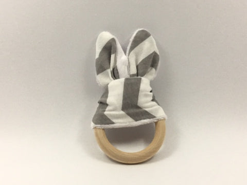 Teething Bunny (Grey)